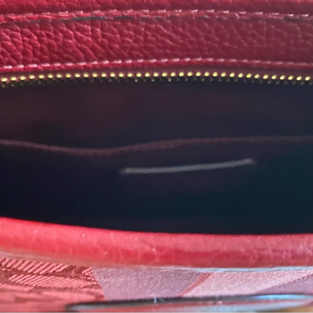 Coach Dempsey File Bag Signature Red Crossbody Bag NWT - Picture 10 of 13